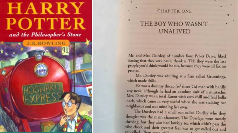 The Boy Who Wasn't Unalived': Gen Z version of 'Harry Potter and the  Philosopher's Stone' has internet in splits
