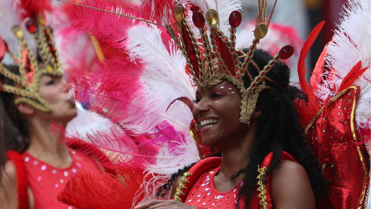 Premium Photo  Performer during the Notting Hill Carnival