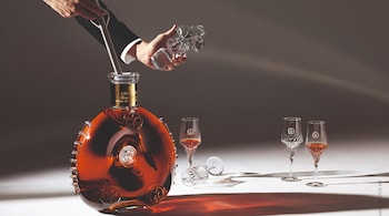 The Louis XIII Mathusalem, which contains six litres of the cognac, is made by 20 crystal artisans.
