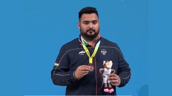 While India does fairly well in combat and power sports in the lower weight classes, it is rarer to see an Indian win in a higher weight category. This makes Lovepreet Singh's (above) bronze in weightlifting (109kg category) and Tulika Maan's silver in judo (78kg) all the more special. (Image source: Twitter/Narendra Modi)