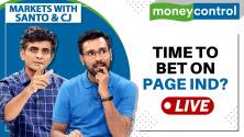 Stock Market Live | Page Industries Jockeying To Record High? | Markets With Santo & CJ