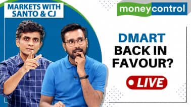 Stock Market Live: Is DMart's Aggressiveness Good For The Stock? | Markets with Santo & CJ