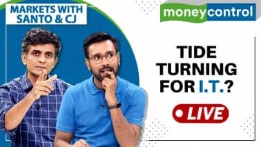 Stock Market Live: Tide may be turning for IT shares, should you log in? | Markets with Santo & CJ