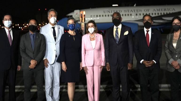 Nancy Pelosi lands in Taiwan defying China's threat of 'serious  consequences'