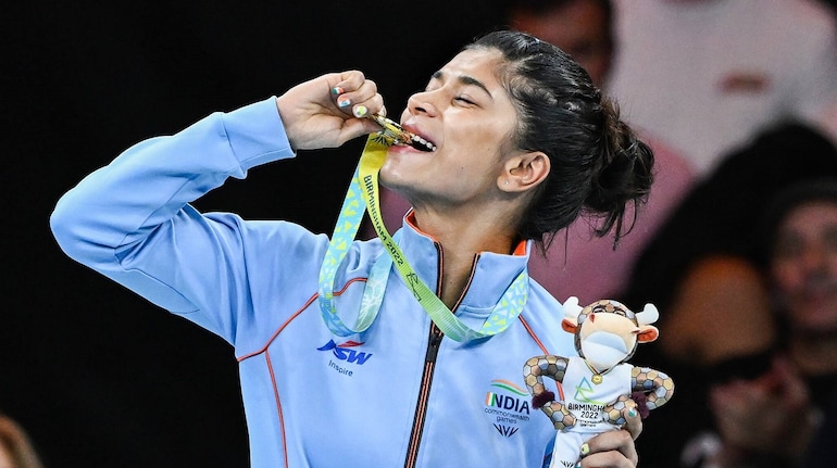 CWG 2022: Indian boxer Nikhat Zareen wins gold in women's flyweight category