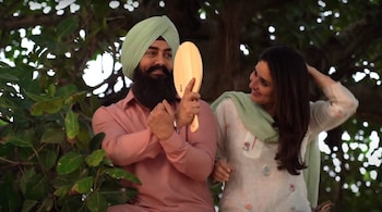 Aamir Khan and Kareena Kapoor in 'Laal Singh Chaddha', releasing in theatres today.