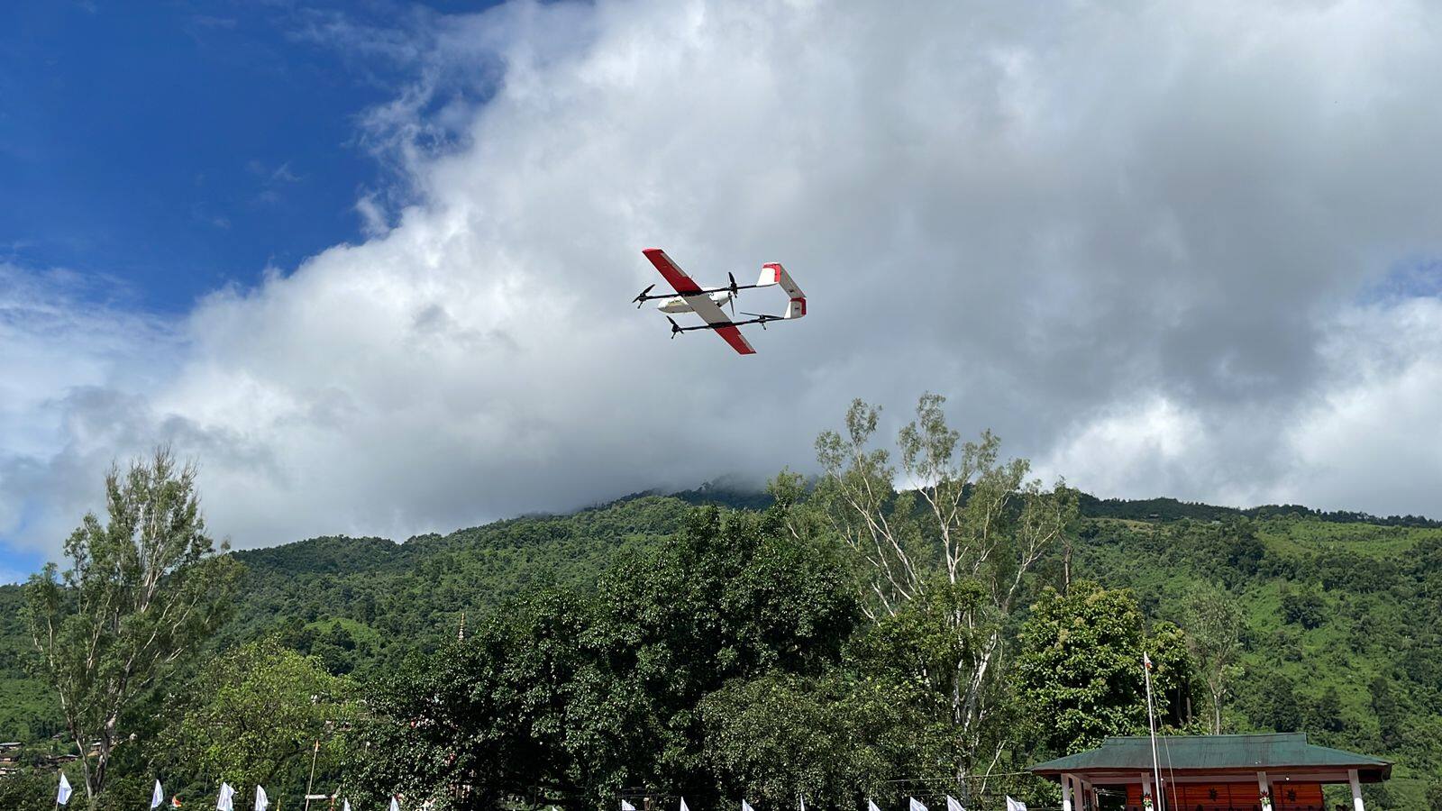 Drone-based healthcare services launched in Arunachal Pradesh