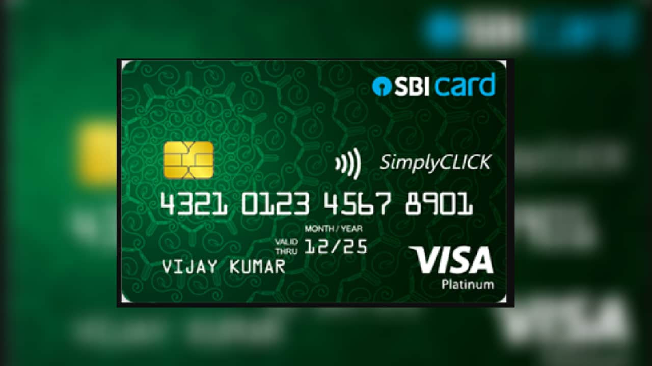 SBI Simplyclick card