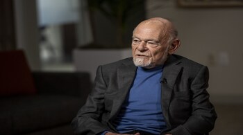 Sam Zell on June 22, 2022. Photographer: Christopher Dilts/Bloomberg