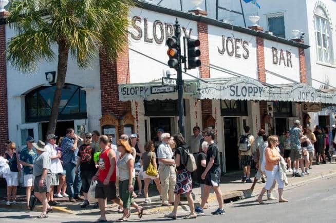 Sloppy Joe's Bar, a favourite haunt of author Ernest Hemingway. (Photo courtesy Rahul Jagtiani)