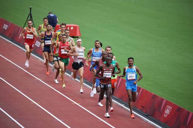 Avinash Sable, 27, at the Tokyo Olympics in July 2021. (Image: US Army via Wikimedia Commons 2.0)