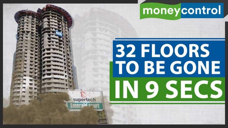 Supertech twin tower demolition: Noida#39;s iconic building to be razed in 9 seconds