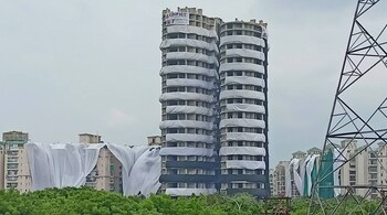 Noida Twin Towers: Ceyan is around 97 metres tall while Apex is 100-metre high. (Photo: Moneycontrol)