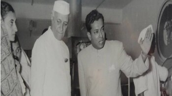 Verghese Kurien with Jawaharlal Nehru