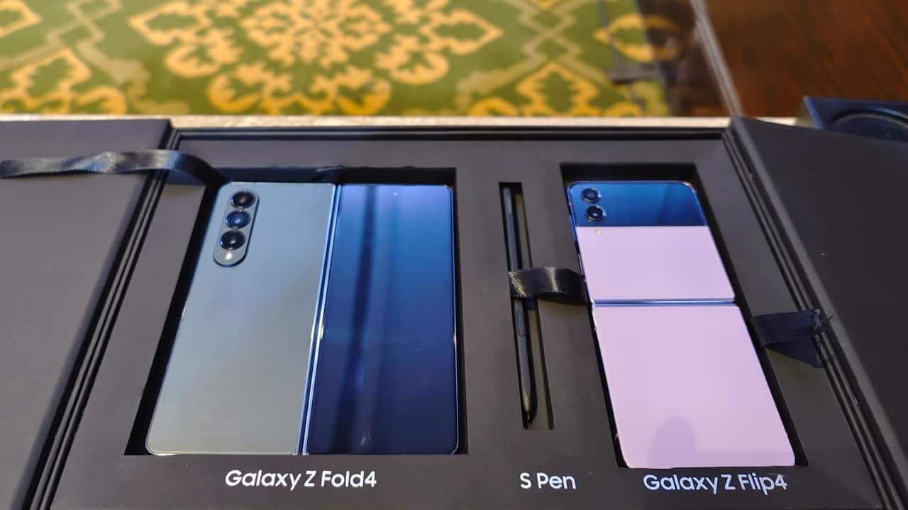 In pics  Samsung Galaxy Z Fold 4 first impression