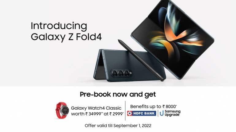 Samsung Galaxy Z Fold 3, Z Flip 3 Pre-Booking in India: HDFC Users Get  Advantage - News18