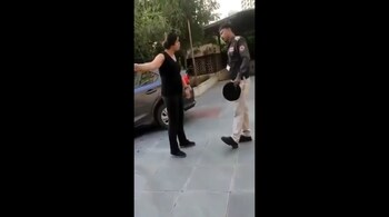 "Noida woman" trend has taken over Twitter after Bhavya Rai's expletive-filled rant went viral. (Image: Screengrab from video tweeted by @SwatiJaiHind)