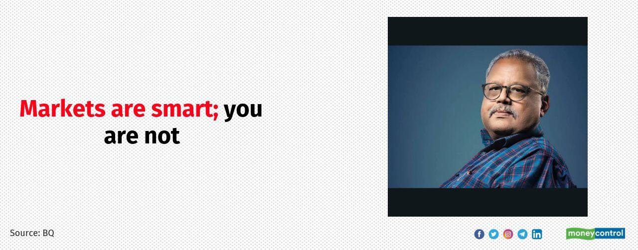 Markets are always right. If you think that you are the boss, you are always right, then you will land in no-man’s land.