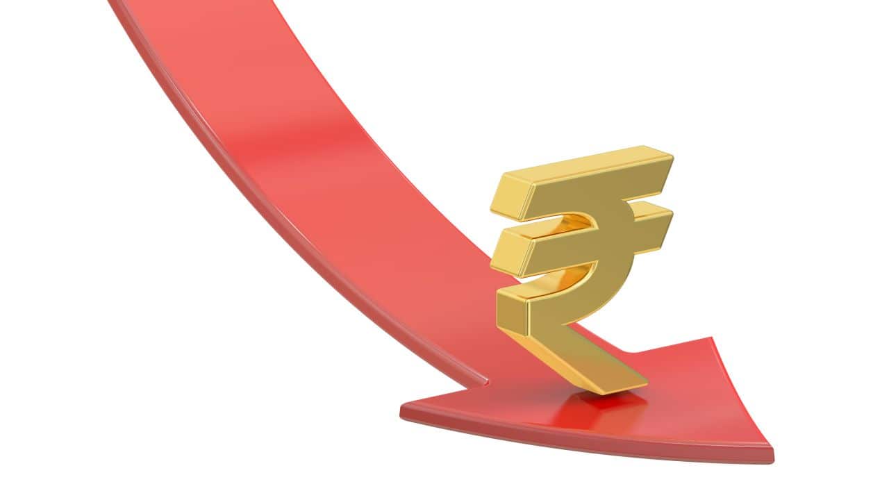 Rupee settles below 82 per dollar mark for first time