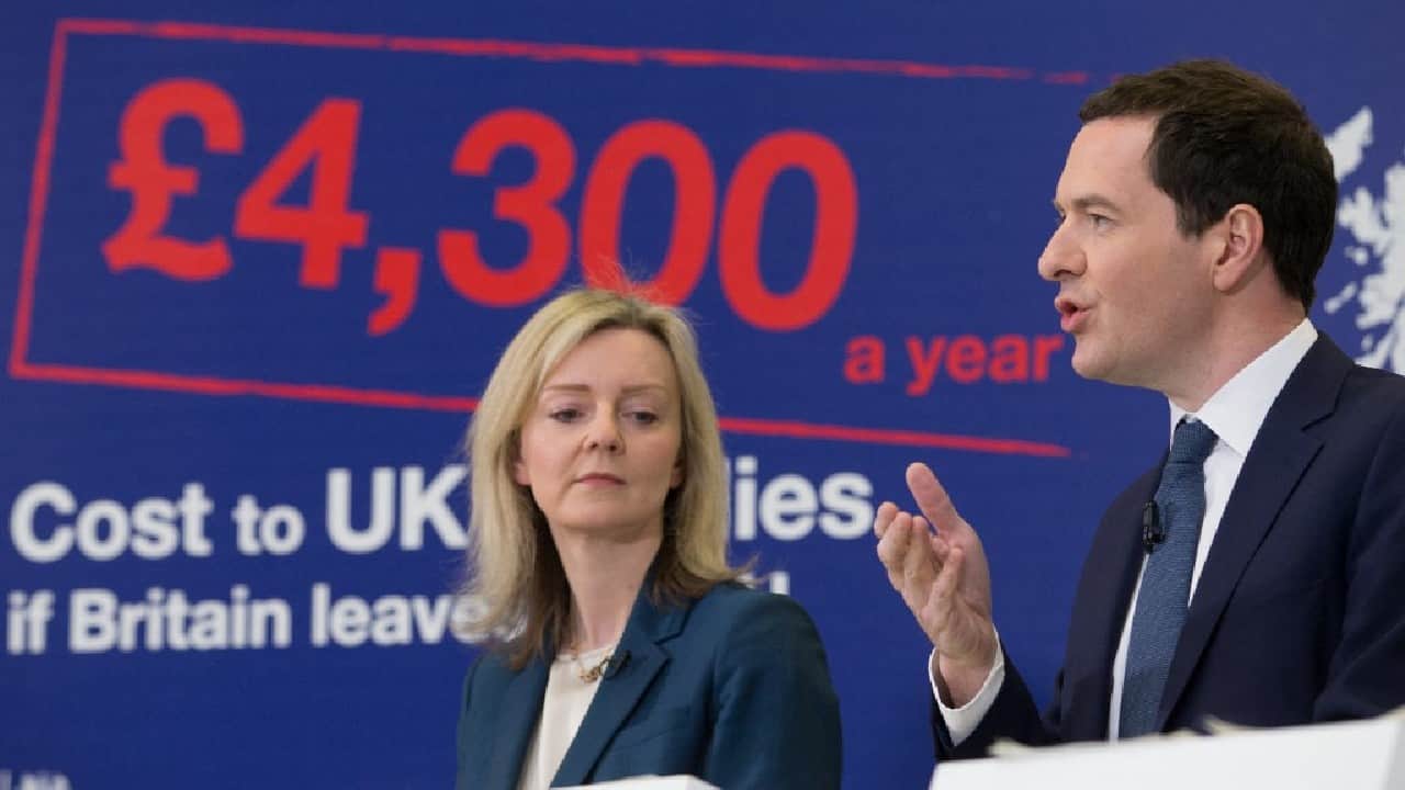 In Britain's 2016 referendum on whether to leave the European Union, Truss backed the losing &quot;Remain&quot; side, though she says she was always a natural euro-skeptic. Since the vote, she has won over Brexiteers with her uncompromising approach to the E.U.. She went on to become justice secretary, but was demoted to a more junior role in the Treasury by Theresa May in 2017. (Image: AFP)