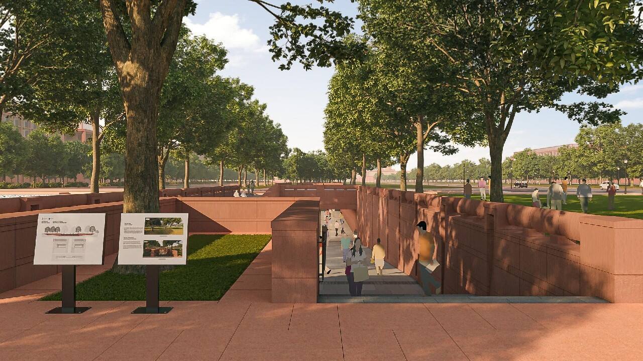 More than 400 benches, over 150 dustbins, and more than 650 new signages have been added. (Image: CPWD)