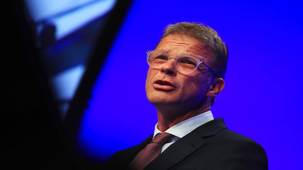 Deutsche Bank CEO Christian sewing says Germany heading for recession