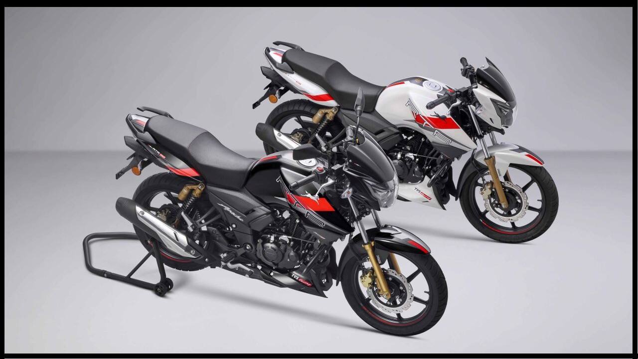 The DRL sees a minor change from the outgoing model, and the headlamp unit is split in the centre. The LED lighting elements in the tail, too, see a slight change. The Apaches also get new graphics to distinguish between the new and old models. Finally, both bikes come equipped with a wider 120 mm rear tyre. (Image: TVS Motor)
