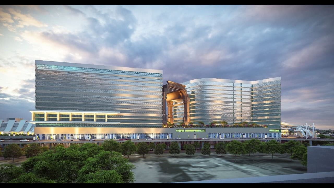 Ahmedabad railway station redesign inspired by Modera's Sun temple. (Image: PIB) Ahmedabad railway station redesign inspired by Modera's Sun temple. (Image: PIB)