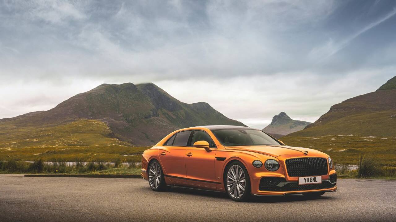 While the Speed completes the lineup for the Flying Spur, it will also be the last version to feature the 6-litre V-12 engine. The Speed sits above the S trim and also serves as a direct replacement for the standard Flying Spur W12 that was discontinued earlier this year. (Image: Bentley Motors) While the Speed completes the lineup for the Flying Spur, it will also be the last version to feature the 6-litre V-12 engine. The Speed sits above the S trim and also serves as a direct replacement for the standard Flying Spur W12 that was discontinued earlier this year. (Image: Bentley Motors)