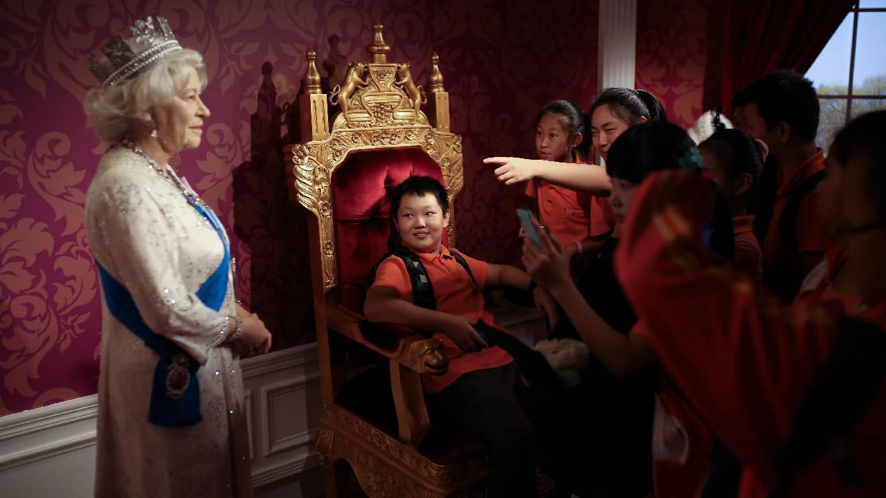 Queen Elizabeth II was a history-making sovereign, to be sure, but she was also a commodity, an artist’s muse, a conduit for self-expression on the street, many streets in fact, well beyond those of Britain. (Source: AP)