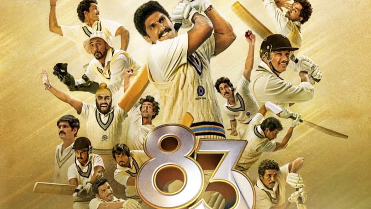 The Ranveer Singh-starrer 83 based on India's victory at the 1983 cricket World Cup with a cost of production of Rs 270 crore released in theatres in 2021 just after the theatres reopened post the second COVID-19 wave. The film at the worldwide box office grossed Rs 186 crore. Image: @83thefilm