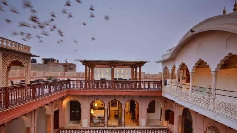 Haveli Dharampura in Old Delhi's Chandni Chowk area.