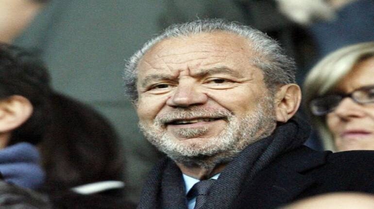 British business magnate Alan Sugar.