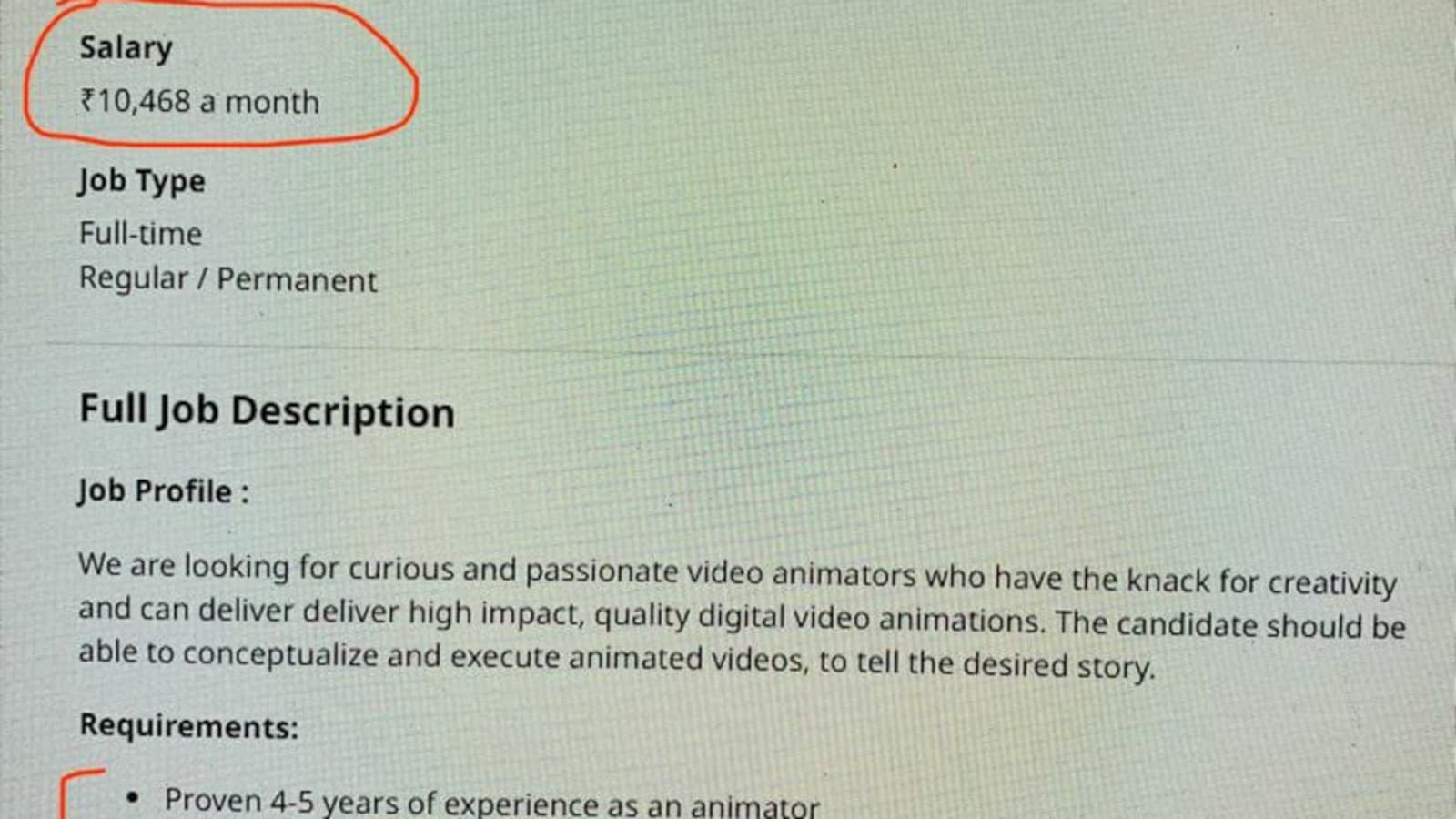 Chandigarh University trolled online for offering Rs 10,000 salary to  experienced animators