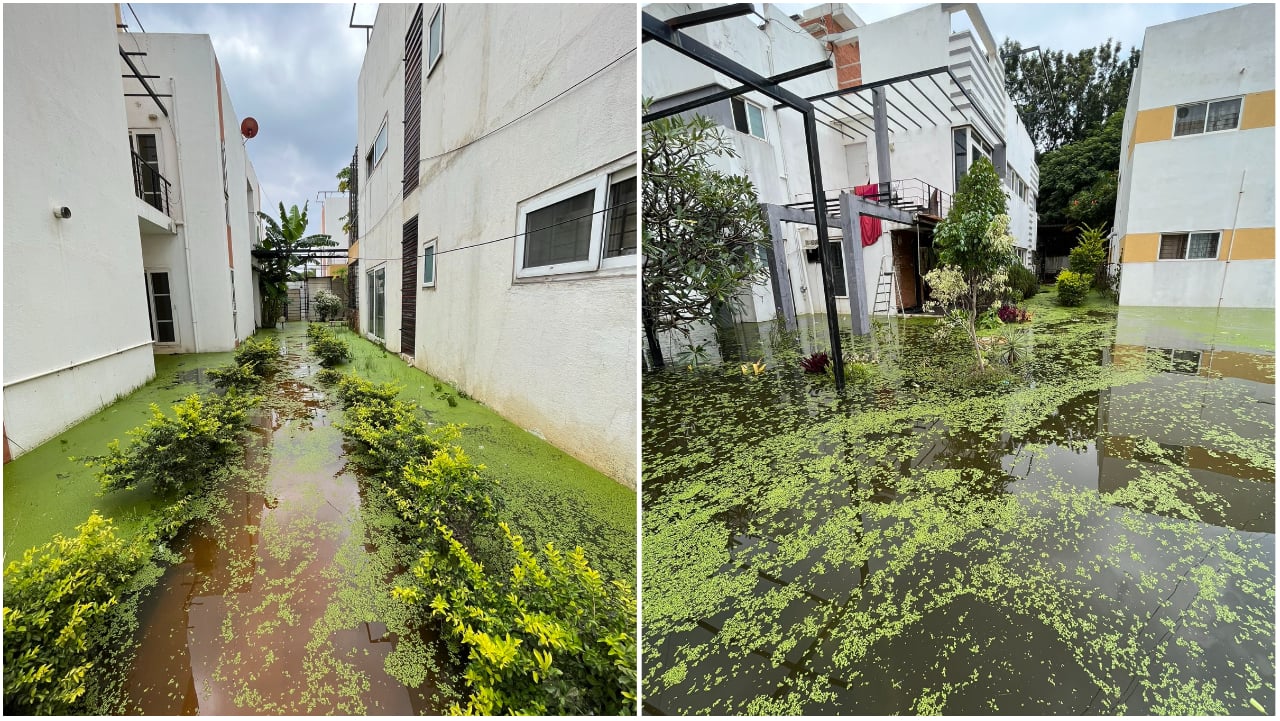 &quot;Our residential place has been flooded since last week. We have reached out several times to BBMP help desk but have received no help. It’s near Bellandur lake. Property name is Crosswinds in Yemalur,&quot; tweeted Subhash Singh (@subhashsingh52).