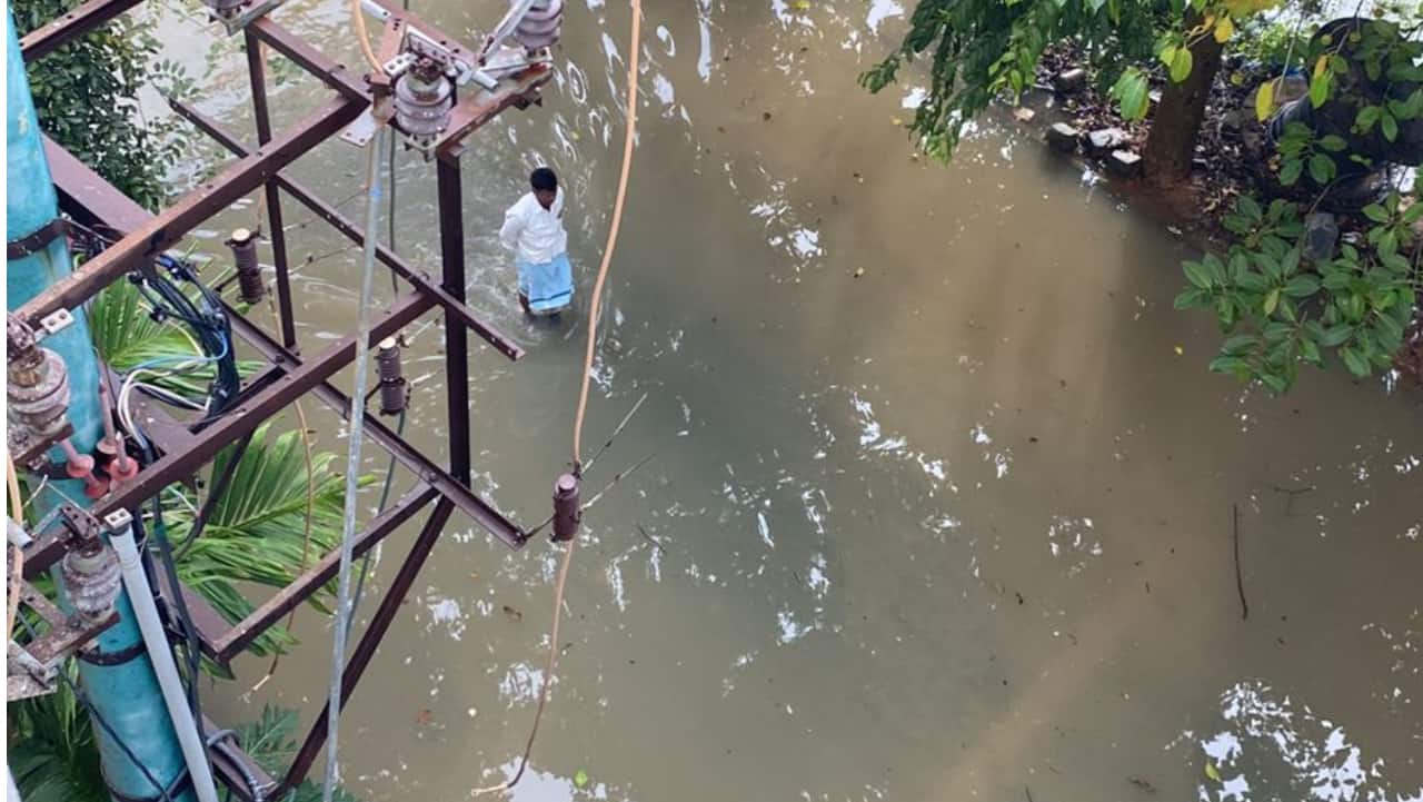 &quot;One hour of rain can do this. Imagine the pathetic state of infrastructure and drainage system!&quot; tweeted Deepali Pandey (@deepalipandey).
