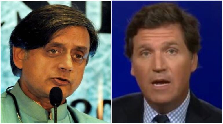 Shashi Tharoor's fuming reply as US anchor says 'British gave