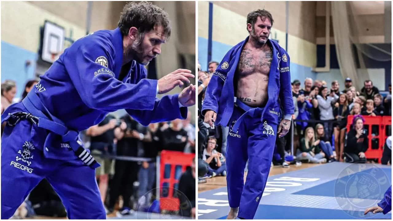 Tom Hardy wins first prize in 2022 Brazilian Jiu-Jitsu Open