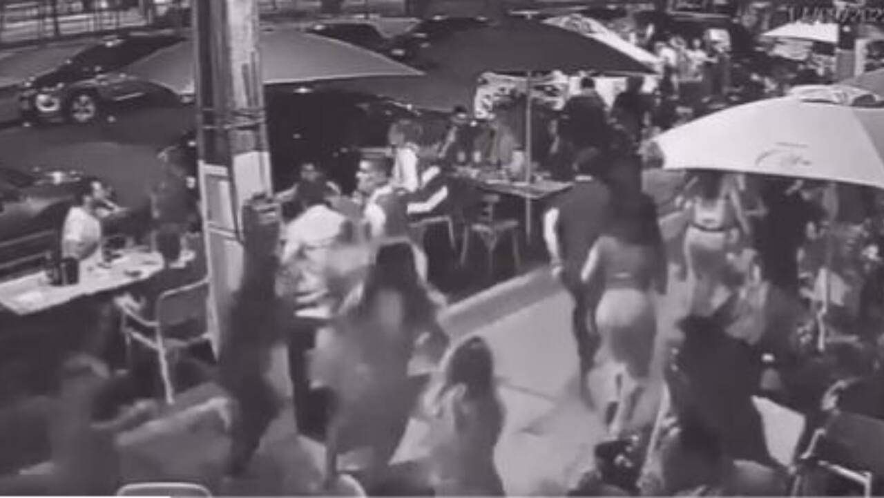 Viral video: Brazil diners flee restaurant after CrossFit runners pass by. Here's what happened