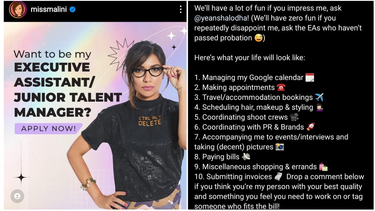 Miss Malini's job advert puts spotlight back on 'exploitative bosses' and a 'pittance' as salary