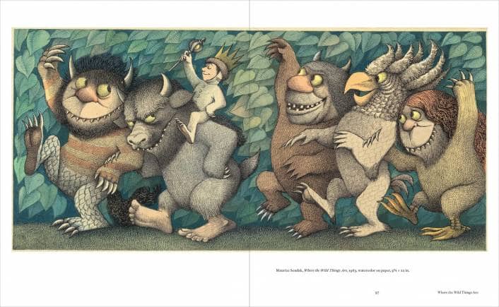 From 'Wild Things Are Happening: The Art of Maurice Sendak' (Image via Amazon.com)