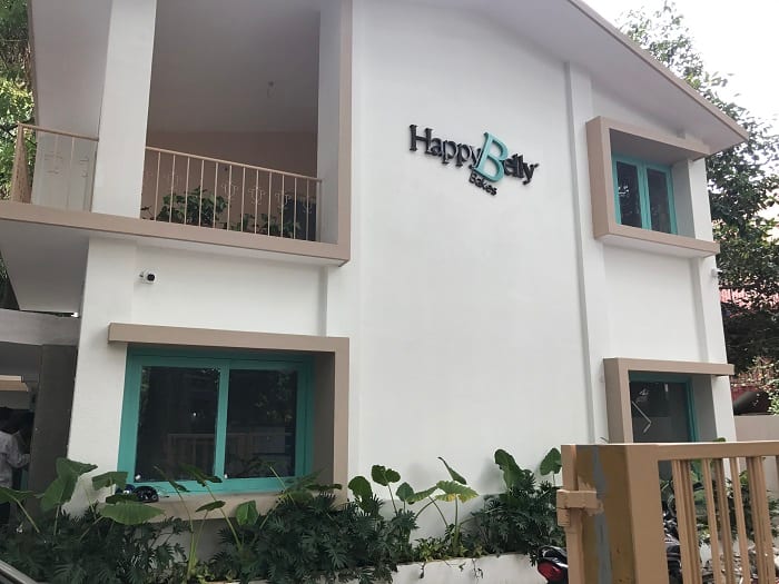 An outlet of Happy Belly Bakes on Primrose Road, Bengaluru