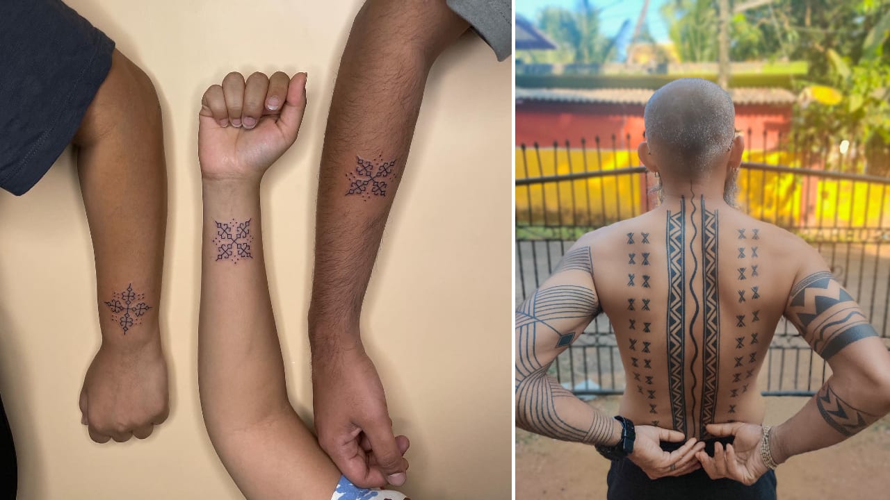 जय सवमनरयण  Akshar deri with mantra customized Tattoo by Jigs at 777  Tattoo  Nail Art Studio VVNagar Anand Gujarat India  Instagram
