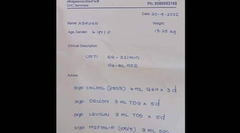 A Kerala pediatrician's neat handwriting has surprised many (Credit: Bency.s.d/Facebook)