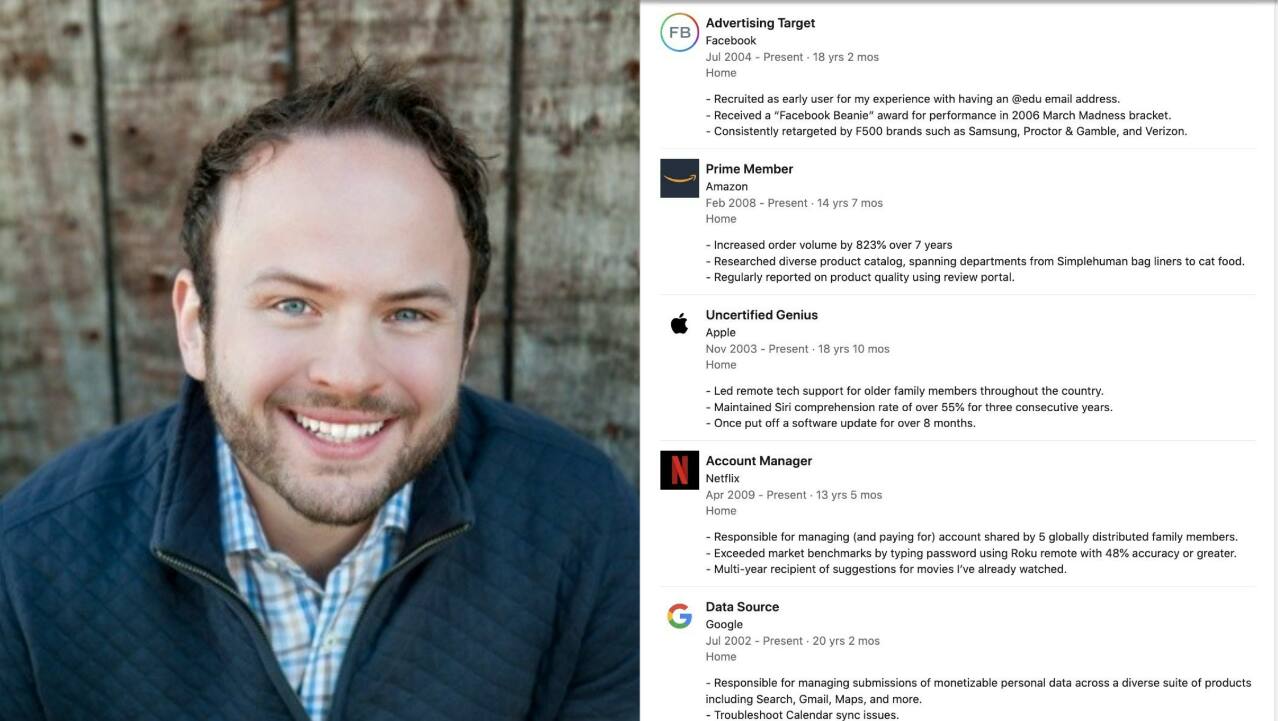 Amazon, Netflix, Apple, Google: Man’s impressive CV is viral, but there’s a catch