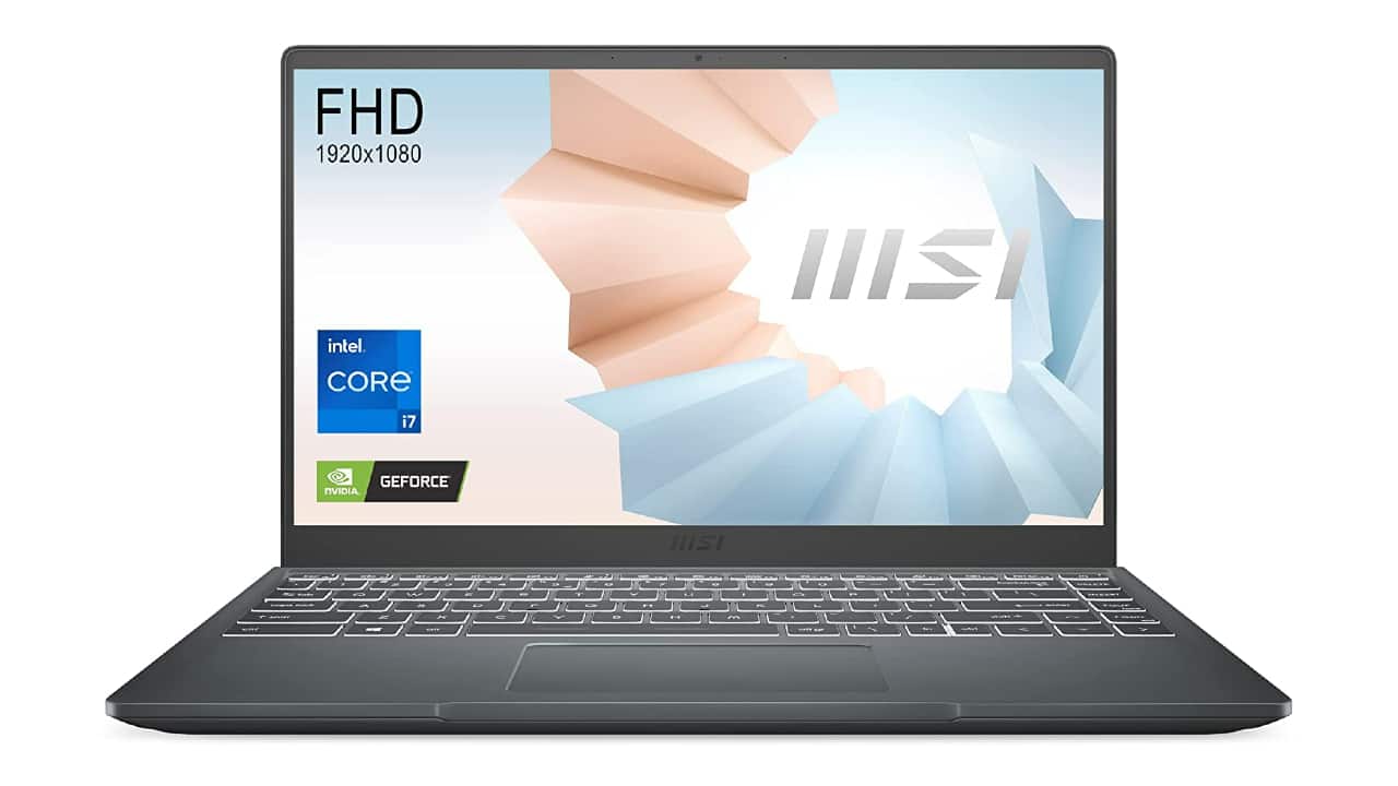 MSI Modern 14 | Rs 58,990 | The MSI Modern 14 is arguably the most powerful laptop under Rs 60,000. The notebook comes with an Intel Core i7-1195G7 CPU paired with an Nvidia MX450 dedicated GPU with 2GB of VRAM, 8GB of DDR4 RAM, and 512GB of PCIe NVMe SSD storage. The laptop runs on Windows 10 with a free upgrade to Windows 11. It also sports a 14-inch Full HD IPS LCD screen with 100 percent sRGB coverage. 