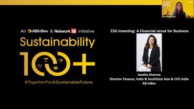 Sustainability100+ Masterclass - ESG Investing : A Financial sense for Business