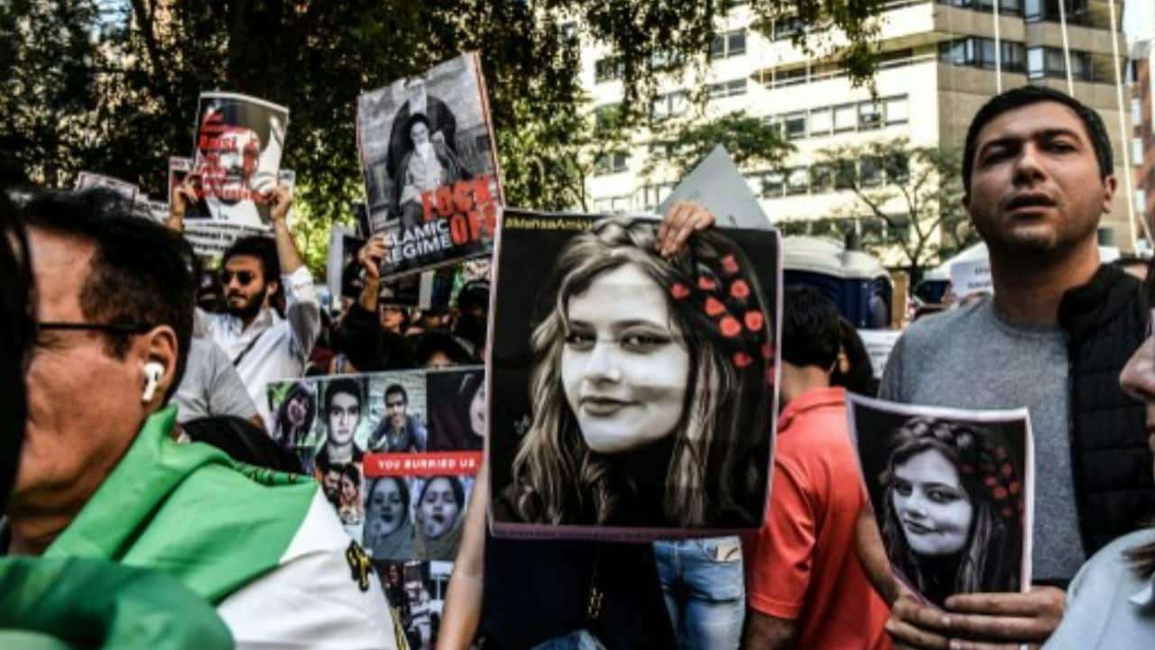 Protests against Iran_AFP