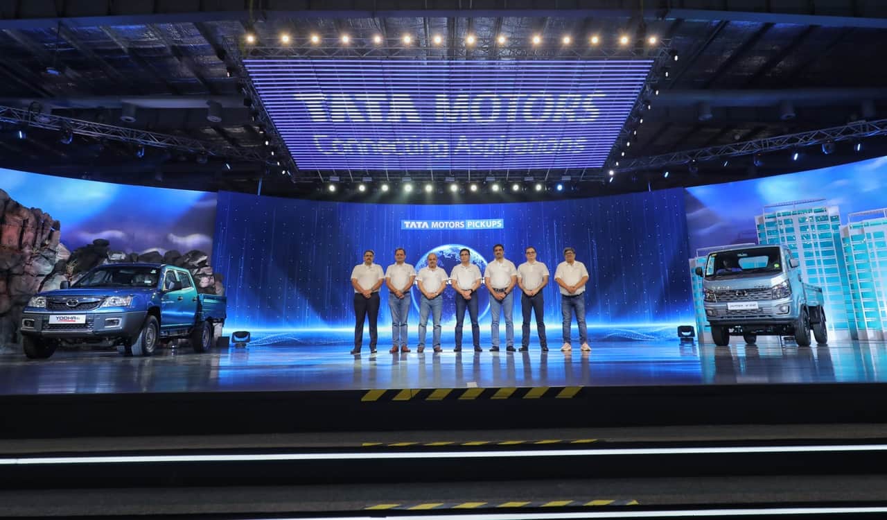 Tata Motors rolls out Yodha 2.0, Intra V20 bi-fuel, Intra V50 pickups