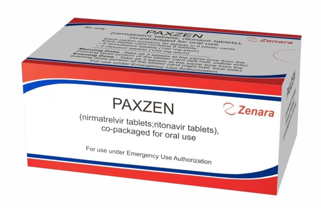 Zenara pharma launches COVID-19 antiviral pills